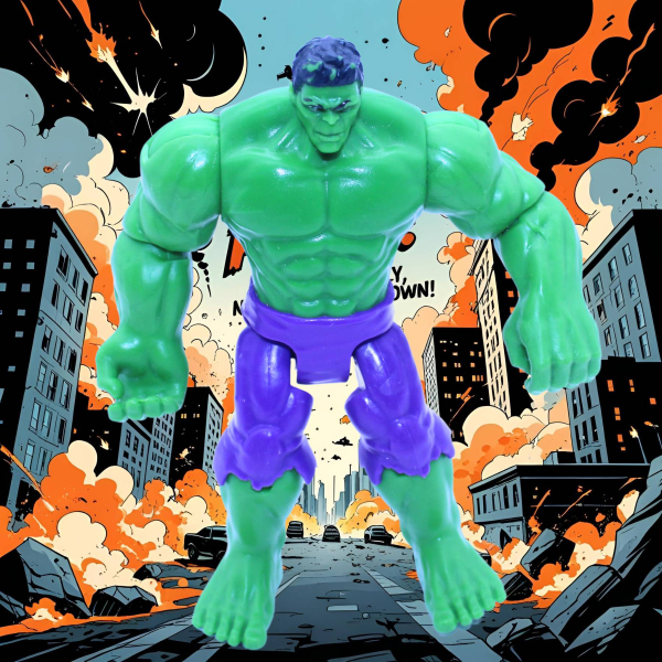 Marvel Avengers Epic Hero Series Hulk Figur (2024) | 10 cm Actionfigur Hasbro | hoppla-stuff.de